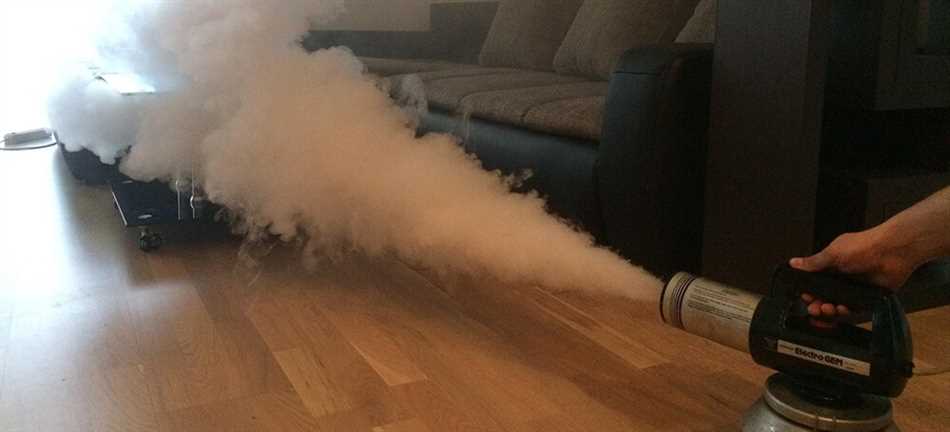 Как выглядит сухой туман?
