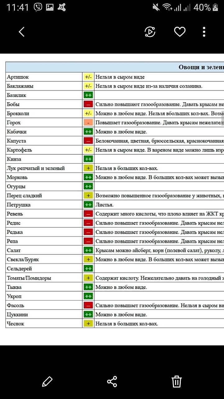 Альтернативы картошке в питании крыс