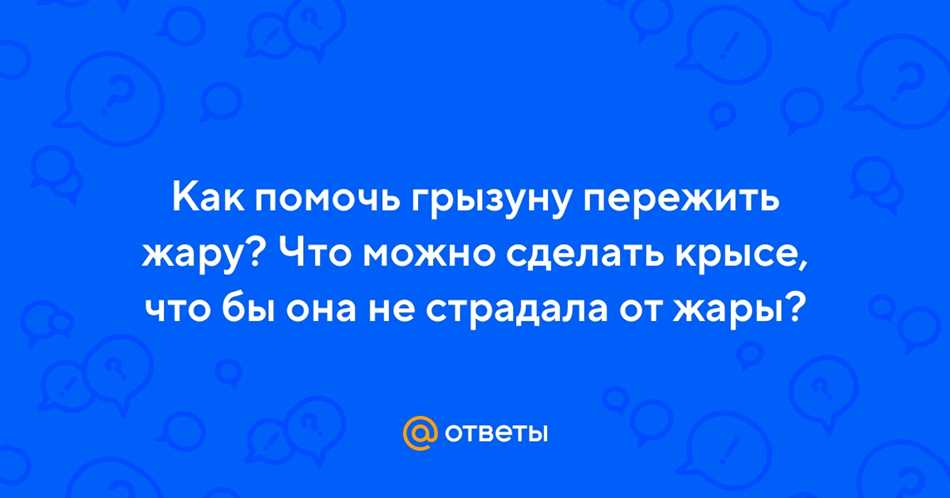 Эксперименты с воздействием льда на здоровье крыс