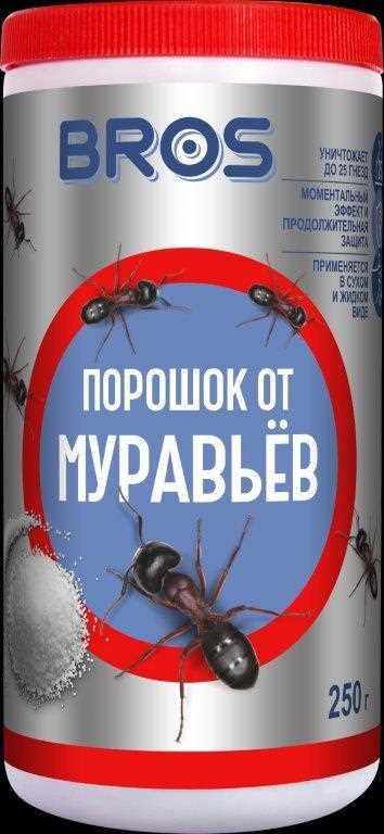 Эффективное применение Bros для уничтожения садовых муравьев